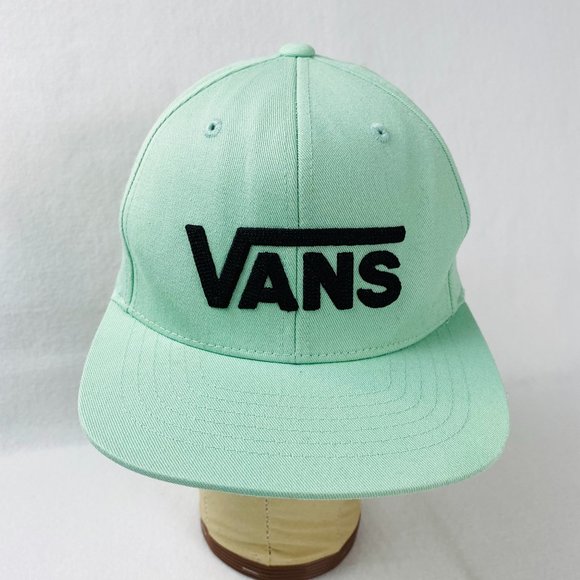 Vans Accessories - Vans Minty Green Embroidered Hat Cap Snapback